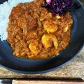 カズ形33's cooksnap of when they made 海老とトマトのスパイシーカレー.