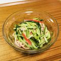 Asato★'s cooksnap of when they made きゅうりの中華サラダ.