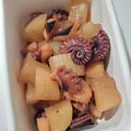 tamago大好き's cooksnap of when they made ☺圧力鍋で柔らかタコと大根煮☺.