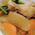 mamayan's cooksnap of when they made 味しみしみ！大根と鶏肉の煮物.