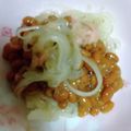 xyzクック's cooksnap of when they made 納豆に玉ねぎ.