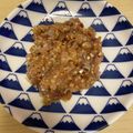 ピーナッツ子♪'s cooksnap of when they made 鯵/味噌/ごま油/ナメロウ/日本酒ロック.