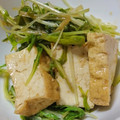 ぶ〜ちゃん。's cooksnap of when they made 簡単☆水菜と厚揚げの味噌炒め.