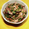 やったぜ！なみちゃん's cooksnap of when they made 鶏レバーとニラの香味漬け.