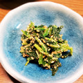 麻's cooksnap of when they made 赤ちゃん用ほうれん草のゴマ和え★離乳食.