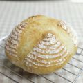 umemodoki's cooksnap of when they made 強力粉、薄力粉、全粒粉のカンパーニュ.