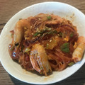 Yokchina's cooksnap of when they made 海老と春雨炒め(鮮蝦粉絲煲).