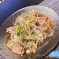 ♯му's cooksnap of when they made 豚しゃぶ蒸し野菜.