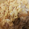 ✿ささ's cooksnap of when they made 味噌でしっとり、三色そぼろ丼。.