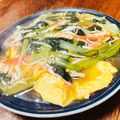 ちゃちゃまる26's cooksnap of when they made ■カニカマと小松菜のあんかけ卵焼き■.