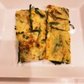 ❁Abake❁'s cooksnap of when they made もちもちにらチヂミ.