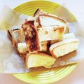 ☆ひなたmama☆'s cooksnap of when they made フライパンでパンの耳バターシュガーラスク.