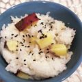 tikariri's cooksnap of when they made ル・クルーゼでシンプル「さつま芋ごはん」.