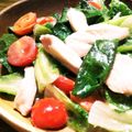 クリーピングタイム☆'s cooksnap of when they made ロメインレタスとささみのマヨネーズソテー.