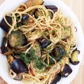 まっちょ雄三's cooksnap of when they made 茄子と九条ねぎの和風ペペロンチーノ.