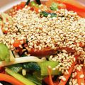 ◯usa◯'s cooksnap of when they made 簡単☆人参と小松菜とえのきのナムル風炒め.