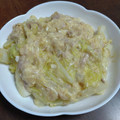 秋太犬's cooksnap of when they made シーチキンと白菜のとろとろ卵あんかけご飯.