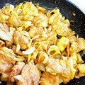 Pojyotama's cooksnap of when they made 豚脂もさっぱり！『豚肉と蓮根の黒酢炒め』.