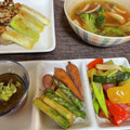 Rionaのおうち飯's cooksnap of when they made *アスパラとウインナー のマヨ炒め*.