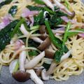 こうのとりヒロシ's cooksnap of when they made 材料4つ!ほうれん草のバター醤油パスタ♪.