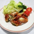 ＠迷子＠'s cooksnap of when they made 洋風！茄子とチーズの豚肉巻き.