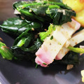 kojyu's cooksnap of when they made いつかあなたと 法蓮草と蒲鉾のお浸し+α.