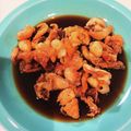 87girl's cooksnap of when they made フライパンで♪鶏皮の串なしカリカリ焼き鳥.