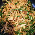 SaChi_2020's cooksnap of when they made 白滝とピーマンとハムのきんぴら.