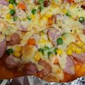 ゆんやともも's cooksnap of when they made ☆えっポテト?!みたいなおからピザ☆.