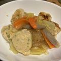 にじゆめa's cooksnap of when they made 鶏ひき肉白菜の中華風炒め♪簡単.