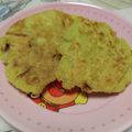 クックOROVI2☆'s cooksnap of when they made すりおろしジャガイモと長ネギのチジミ風.