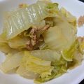 ぶ〜ちゃん。's cooksnap of when they made 白菜とシーチキンの煮物.