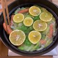 smile♡food's cooksnap of when they made シャウエッセンとたっぷりレタスのレモン鍋.