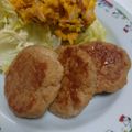 ユリとダンボ's cooksnap of when they made 豚ひき肉とれんこんのつくね.