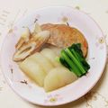 ネコかえる's cooksnap of when they made ほっこり☆大根と練り物の素朴な煮もの☆.
