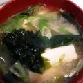 みれいく's cooksnap of when they made 豆腐とワカメの味噌汁☆.