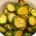 よち・ちーのすけママ's cooksnap of when they made キュウリの大量消費に☆簡単キューちゃん.