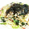 τомоко's cooksnap of when they made 海老とほうれん草・バター醤油の和風パスタ.