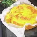 からあげパーティー's cooksnap of when they made スライスチーズでカボチャのチーズケーキ.