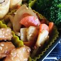 かなぽん☆☆'s cooksnap of when they made お弁当★レンコンと人参きんぴら★作り置き.