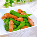 Satoco❋'s cooksnap of when they made ししとうとウインナーの鶏ガラニンニク炒め.