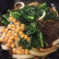 ベティ３'s cooksnap of when they made 春菊うどん.