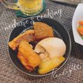 ♪のだめ♪'s cooksnap of when they made 【圧力鍋で時短】簡単！柔らかい豚の角煮.