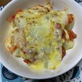 オキラックマ's cooksnap of when they made じゃがいもとキムチのチーズ焼き.