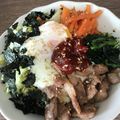 Yokchina's cooksnap of when they made 韓国彼氏が作る！本格ビビンバ★.