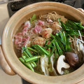 ♪Key♪'s cooksnap of when they made 豚バラ鍋 〜もつ鍋風スープで〜.