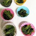 yikar1's cooksnap of when they made ✿ほうれん草の胡麻ラー油和え✿.