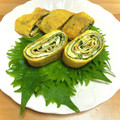 ぽろっとＱちゃん's cooksnap of when they made シソ巻き玉子焼き.