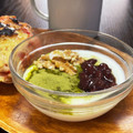 ☆GSSQHY☆'s cooksnap of when they made おひとりさまの餡子＆胡桃＆抹茶ヨーグルト.