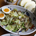 ガメコ's cooksnap of when they made キャベツと舞茸の塩バター炒め.